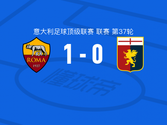 罗马vs热那亚球员评分：何塞普-马丁内斯8.1分，亚伯拉罕5.5分
